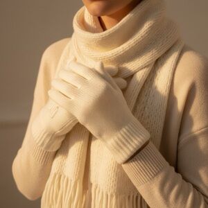 NY & C Scarf and Gloves Set Item 0313